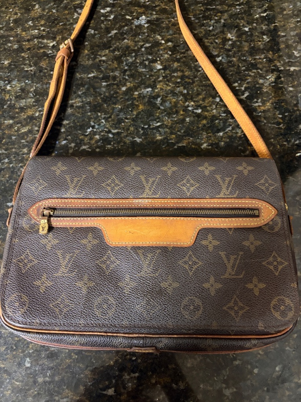Louis Vuitton Vintage Monogram Crossbody Bag